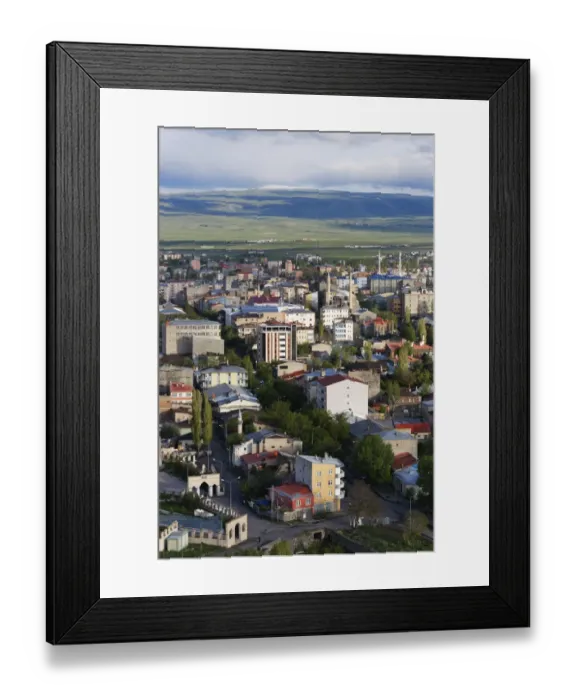 Framed Print : Townscape, view from citadel, Kars, Kars Province, Eastern Anatolia Region, Anatolia, Turkey Framed Print : Townscape, view from citadel, Kars, Kars Province, Eastern Anatolia Region, Anatolia, Turkey