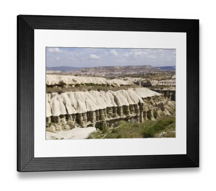 Framed Print : Pigeon Valley or Guvercinlik Vadisi, Goreme National Park, Nevsehir Province, Cappadocia, Central Anatolia Region, Anatolia, Turkey