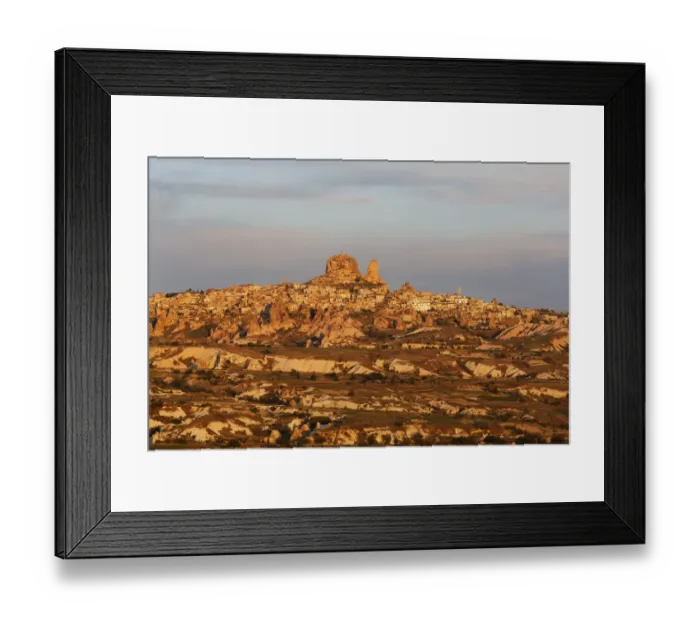 Framed Print : Townscape in the morning light, Uchisar, Goreme National Park, Nevsehir Province, Cappadocia, Central Anatolia Region, Anatolia, Turkey Framed Print : Townscape in the morning light, Uchisar, Goreme National Park, Nevsehir Province, Cappadocia, Central Anatolia Region, Anatolia, Turkey