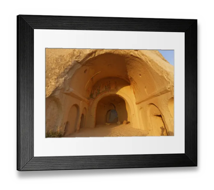 Framed Print : Rock church, Goreme National Park, Nevsehir Province, Cappadocia, Central Anatolia Region, Anatolia, Turkey