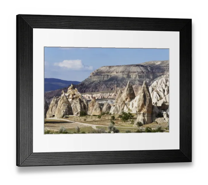 Framed Print : Tufa formations, Goreme National Park, Nevsehir Province, Cappadocia, Central Anatolia Region, Anatolia, Turkey Framed Print : Tufa formations, Goreme National Park, Nevsehir Province, Cappadocia, Central Anatolia Region, Anatolia, Turkey