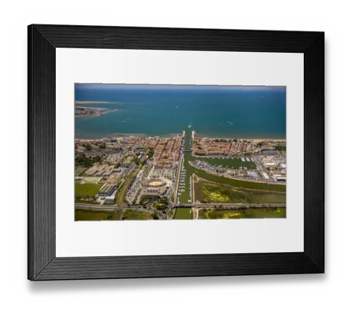Framed Print : Marina on the Mediterranean, Le Grau-du-Roi, Languedoc-Roussillon, France Framed Print : Marina on the Mediterranean, Le Grau-du-Roi, Languedoc-Roussillon, France