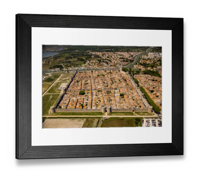 Framed Print : City gates, historic centre in the quadrilateral of Aigues-Mortes, Camargue, Languedoc-Roussillon, France Framed Print : City gates, historic centre in the quadrilateral of Aigues-Mortes, Camargue, Languedoc-Roussillon, France