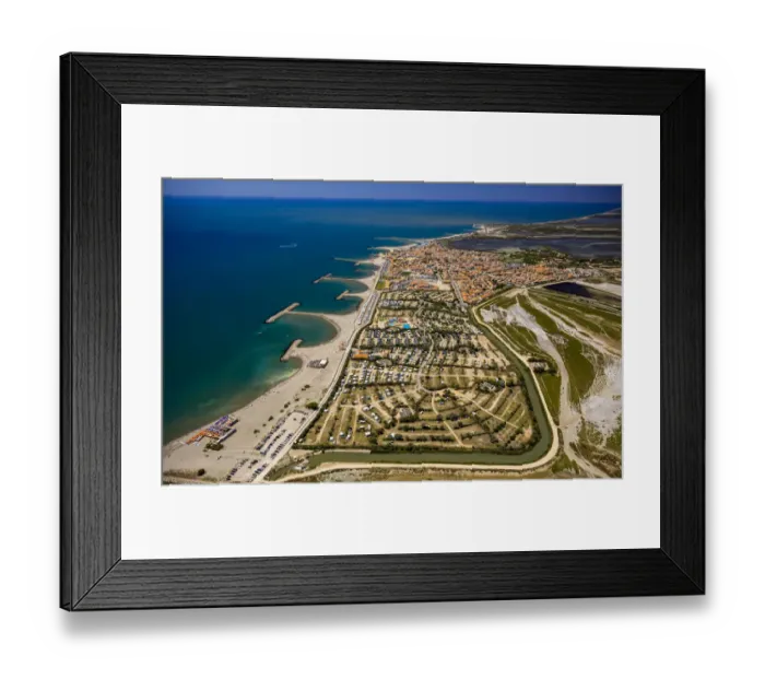 Framed Print : Camping site, Saintes-Maries-de-la-Mer, Camargue, Provence-Alpes-Cote dAzur, France Framed Print : Camping site, Saintes-Maries-de-la-Mer, Camargue, Provence-Alpes-Cote dAzur, France