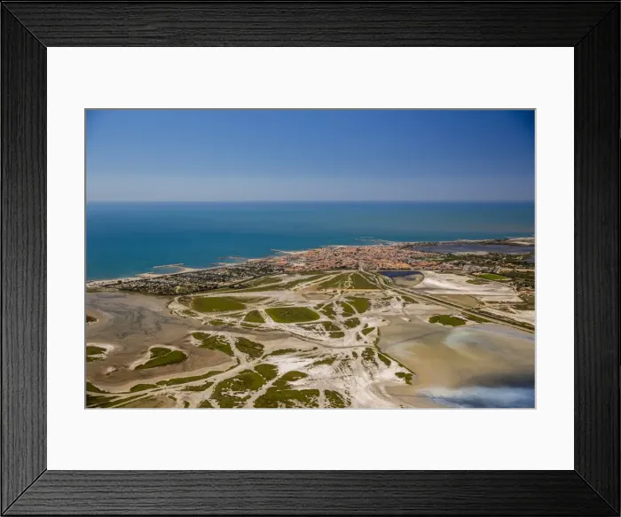 Framed Print : Coastline, Saintes-Maries-de-la-Mer, Camargue, Provence-Alpes-Cote dAzur, France Framed Print : Coastline, Saintes-Maries-de-la-Mer, Camargue, Provence-Alpes-Cote dAzur, France
