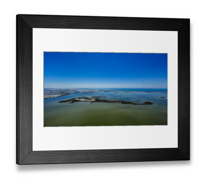 Framed Print : Shallow water island, Saintes-Maries-de-la-Mer, Camargue, Provence-Alpes-Cote dAzur, France Framed Print : Shallow water island, Saintes-Maries-de-la-Mer, Camargue, Provence-Alpes-Cote dAzur, France