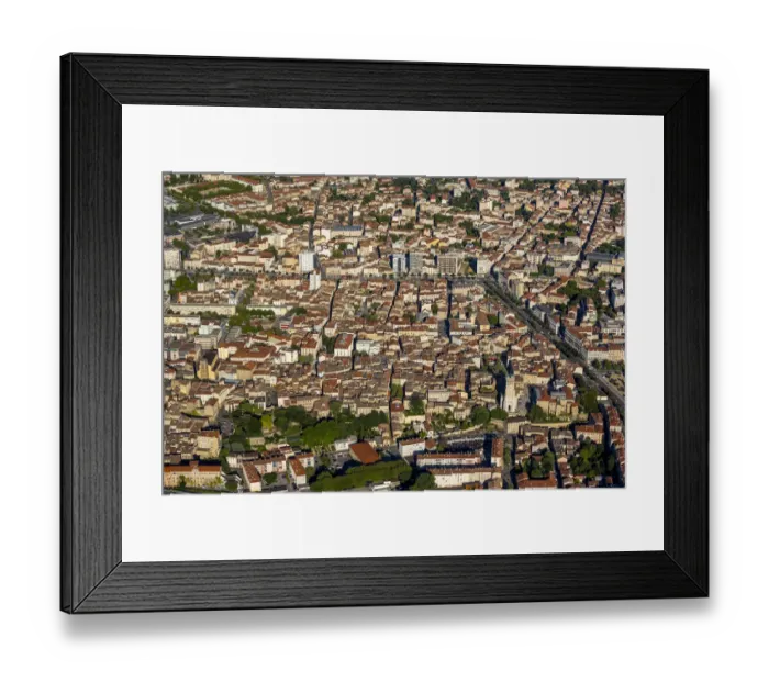Framed Print : City centre, Valence, Rhone-Alpes, France Framed Print : City centre, Valence, Rhone-Alpes, France