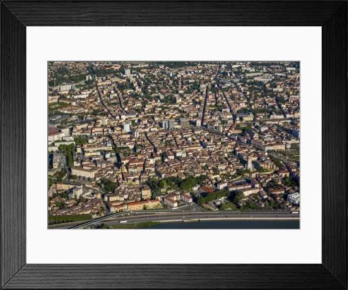 Framed Print : City centre, Valence, Rhone-Alpes, France Framed Print : City centre, Valence, Rhone-Alpes, France