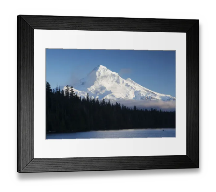 Framed Print : Lost Lake with Mount Hood, Hood River, Oregon, United States Framed Print : Lost Lake with Mount Hood, Hood River, Oregon, United States