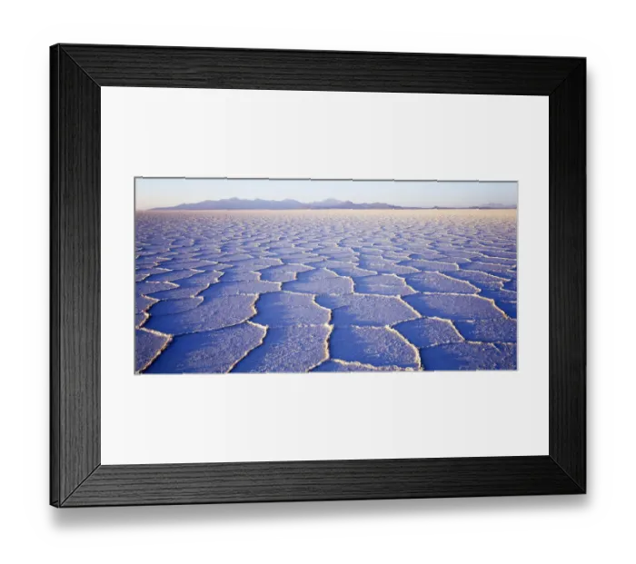Framed Print : Evening, Salar de Uyuni, Salt Lake, Altiplano, Bolivia Framed Print : Evening, Salar de Uyuni, Salt Lake, Altiplano, Bolivia