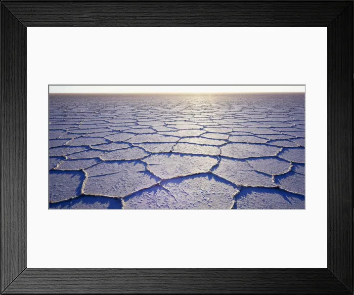 Framed Print : Evening, Salar de Uyuni, Salt Lake, Altiplano, Bolivia Framed Print : Evening, Salar de Uyuni, Salt Lake, Altiplano, Bolivia