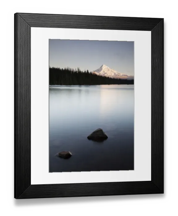 Framed Print : Lost Lake with Mount Hood, Hood River, Oregon, United States Framed Print : Lost Lake with Mount Hood, Hood River, Oregon, United States