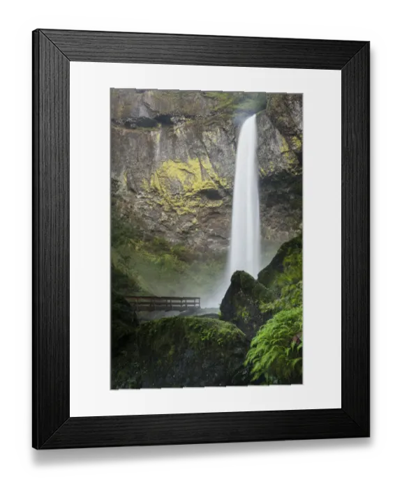 Framed Print : Elowah Falls, Columbia River Gorge, Portland, Oregon, United States Framed Print : Elowah Falls, Columbia River Gorge, Portland, Oregon, United States