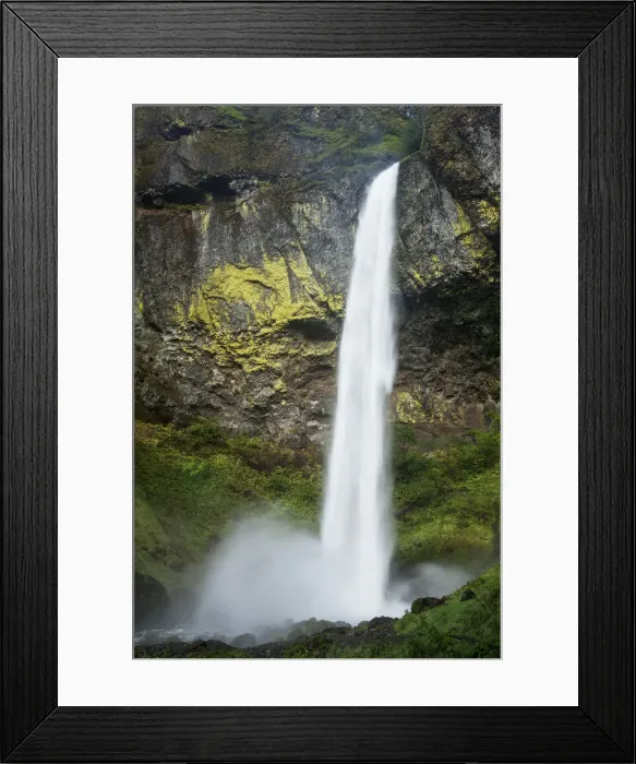 Framed Print : Elowah Falls, Columbia River Gorge, Portland, Oregon, United States Framed Print : Elowah Falls, Columbia River Gorge, Portland, Oregon, United States