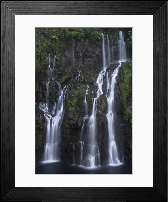 Framed Print : Cascade de la Grande Ravine waterfall, Grand Galet, Reunion Framed Print : Cascade de la Grande Ravine waterfall, Grand Galet, Reunion
