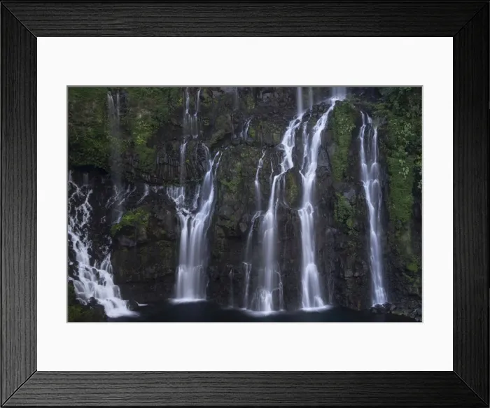 Framed Print : Cascade de la Grande Ravine waterfall, Grand Galet, Reunion Framed Print : Cascade de la Grande Ravine waterfall, Grand Galet, Reunion