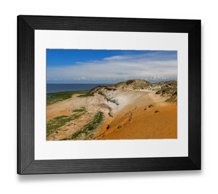Framed Print : Morsum Cliff, near Morsum, Sylt, Schleswig-Holstein, Germany Framed Print : Morsum Cliff, near Morsum, Sylt, Schleswig-Holstein, Germany