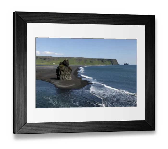 Framed Print : At Cape Dyrholaey, Iceland Framed Print : At Cape Dyrholaey, Iceland