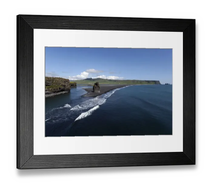 Framed Print : At Cape Dyrholaey, Iceland Framed Print : At Cape Dyrholaey, Iceland
