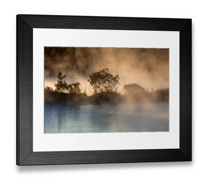 Framed Print : Hot spring, thermal lake, evening light, near Husavik, Iceland Framed Print : Hot spring, thermal lake, evening light, near Husavik, Iceland