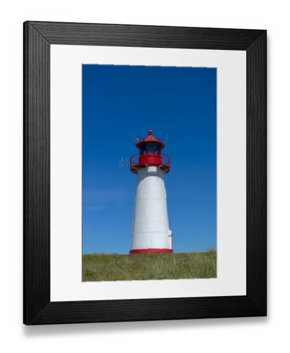 Framed Print : List West Lighthouse, Ellenbogen, near List, Sylt, Schleswig-Holstein, Germany Framed Print : List West Lighthouse, Ellenbogen, near List, Sylt, Schleswig-Holstein, Germany