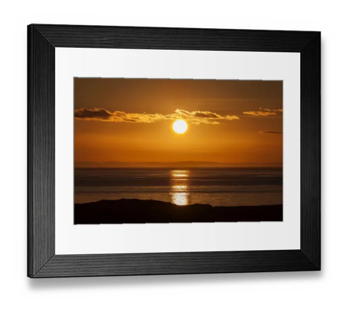 Framed Print : Midnight sun, Snaefellsnes peninsula, Iceland Framed Print : Midnight sun, Snaefellsnes peninsula, Iceland