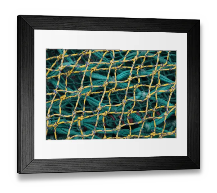 Framed Print : Fishing nets in the harbor of Husavik, Iceland Framed Print : Fishing nets in the harbor of Husavik, Iceland