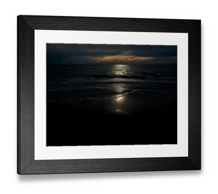 Framed Print : Stretch of beach in the evening, near Ahrenshoop, Fischland, Mecklenburg-Western Pomerania, Germany Framed Print : Stretch of beach in the evening, near Ahrenshoop, Fischland, Mecklenburg-Western Pomerania, Germany