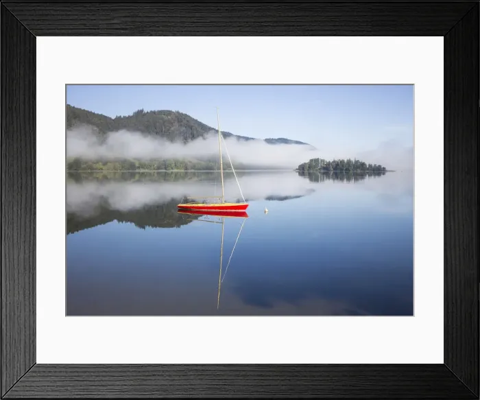 Framed Print : Boat on the lake, morning mist, Schliersee Lake, Schliersee, Upper Bavaria, Bavaria, Germany Framed Print : Boat on the lake, morning mist, Schliersee Lake, Schliersee, Upper Bavaria, Bavaria, Germany