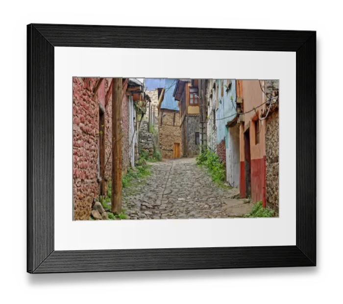 Framed Print : Village of Cumalikizik near Bursa, Bursa Province, Marmara Region, Turkey Framed Print : Village of Cumalikizik near Bursa, Bursa Province, Marmara Region, Turkey