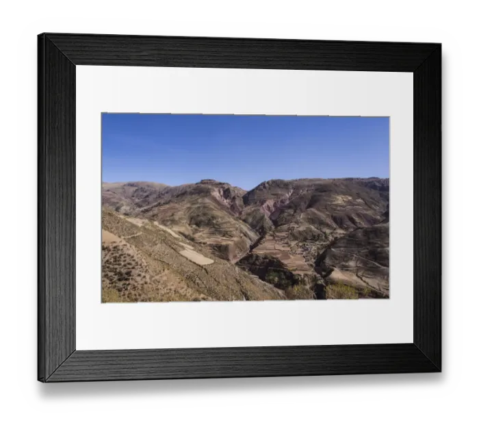 Framed Print : A small village in the Andes, Bolivian plateau Altiplano, Bolivia Framed Print : A small village in the Andes, Bolivian plateau Altiplano, Bolivia