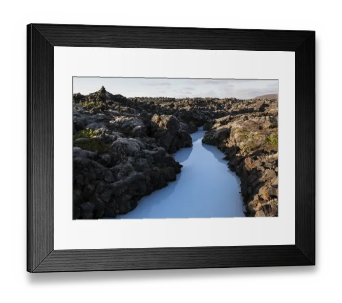 Framed Print : Blue Lagoon near Grindavik, Iceland Framed Print : Blue Lagoon near Grindavik, Iceland