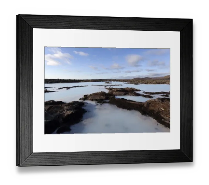Framed Print : Blue Lagoon near Grindavik, Iceland Framed Print : Blue Lagoon near Grindavik, Iceland