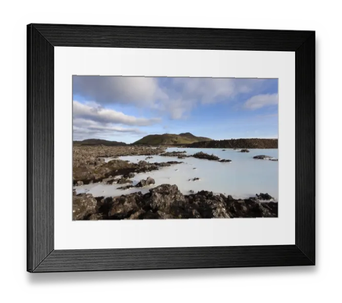 Framed Print : Blue Lagoon near Grindavik, Iceland Framed Print : Blue Lagoon near Grindavik, Iceland