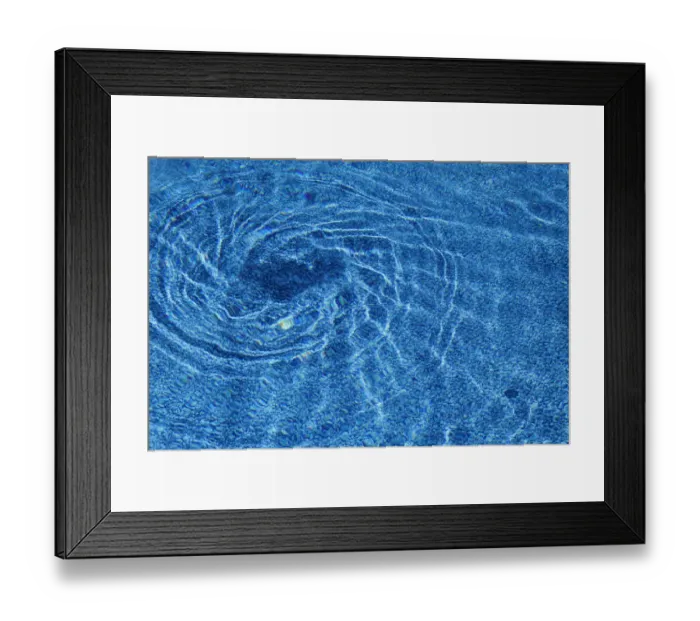 Framed Print : Water, reflecting pattern, Canada Framed Print : Water, reflecting pattern, Canada