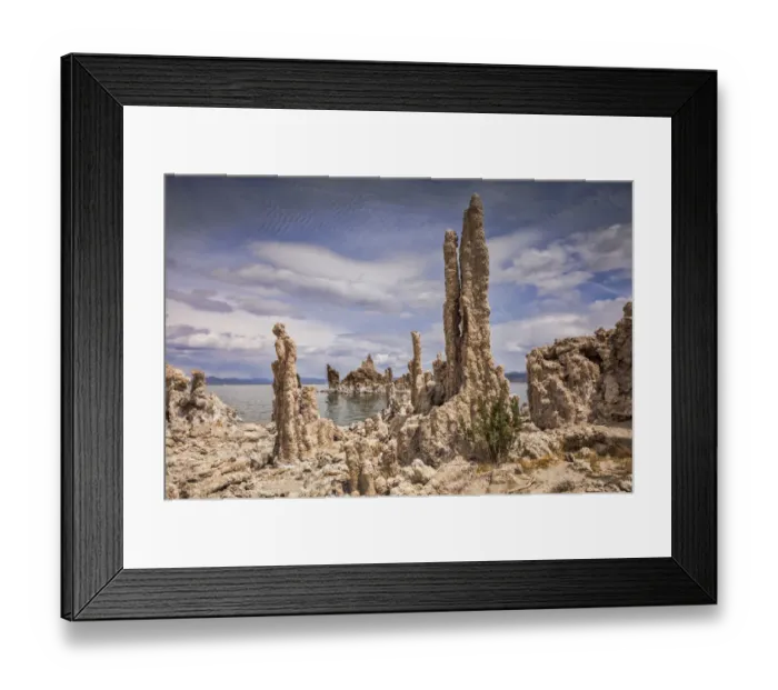 Framed Print : Tufa towers at Mono Lake, Lee Vining, California, United States Framed Print : Tufa towers at Mono Lake, Lee Vining, California, United States