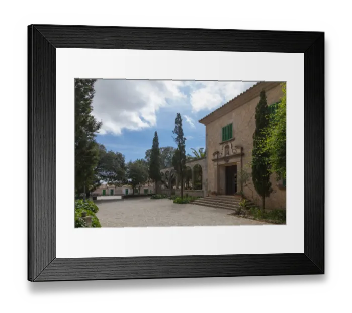 Framed Print : Santuari of Nostra Senyora de Cura sanctuary, Randa, Majorca, Balearic Islands, Spain Framed Print : Santuari of Nostra Senyora de Cura sanctuary, Randa, Majorca, Balearic Islands, Spain