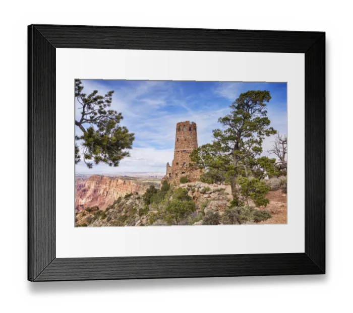 Framed Print : Desert View Watchtower, Grand Canyon, Arizona, United States Framed Print : Desert View Watchtower, Grand Canyon, Arizona, United States