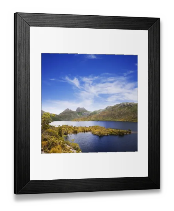 Framed Print : Dove Lake and Cradle Mountain, Tasmania, Australia Framed Print : Dove Lake and Cradle Mountain, Tasmania, Australia