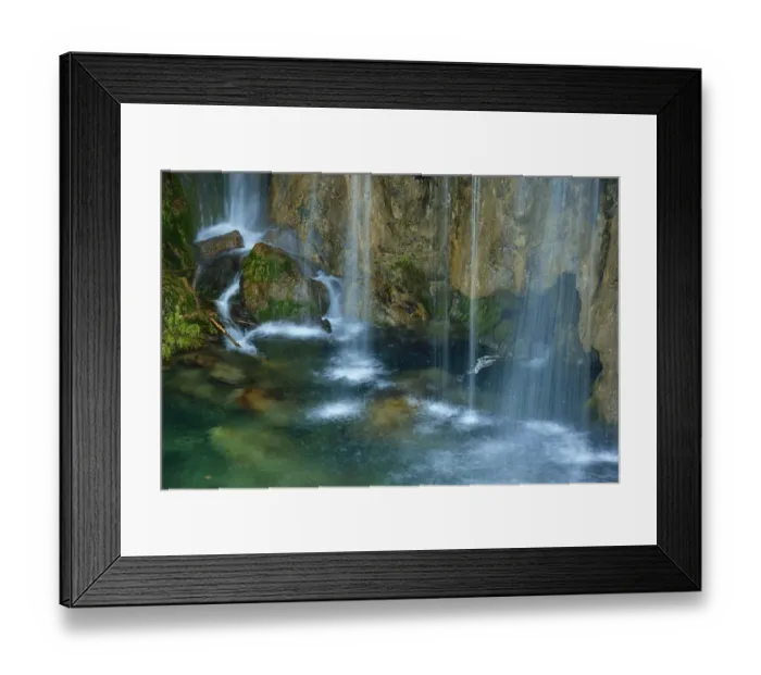 Framed Print : Waterfall, Plitvice Lakes National Park, Plitvice Jezera, Lika-Senj, Croatia Framed Print : Waterfall, Plitvice Lakes National Park, Plitvice Jezera, Lika-Senj, Croatia