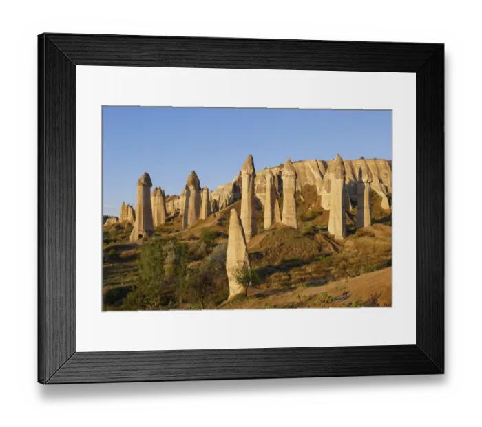 Framed Print : Fairy chimneys, phallus-shaped tufa formations, Love Valley, Goreme National Park, Cappadocia, Nevsehir Province, Central Anatolia Region, Turkey Framed Print : Fairy chimneys, phallus-shaped tufa formations, Love Valley, Goreme National Park, Cappadocia, Nevsehir Province, Central Anatolia Region, Turkey