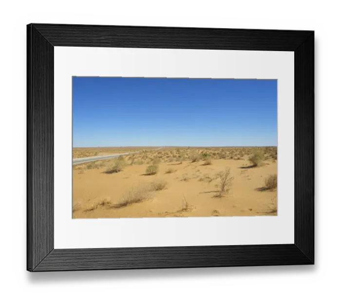 Framed Print : Kyzyl Kum desert, Uzbekistan Framed Print : Kyzyl Kum desert, Uzbekistan