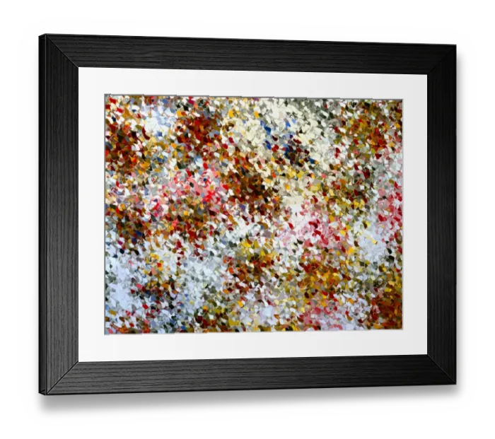 Framed Print : Colourful blurs Framed Print : Colourful blurs