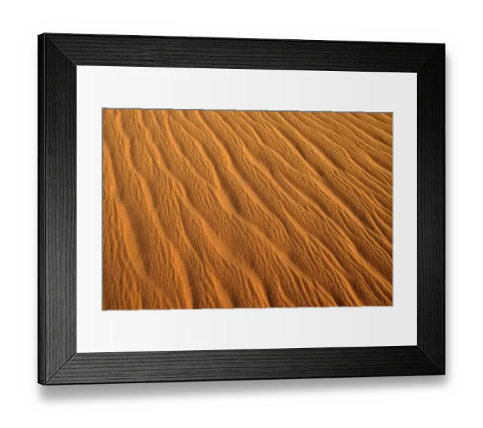 Framed Print : Sand ripples, texture on a sand dune, Tassili nAjjer, Sahara desert, Algeria Framed Print : Sand ripples, texture on a sand dune, Tassili nAjjer, Sahara desert, Algeria