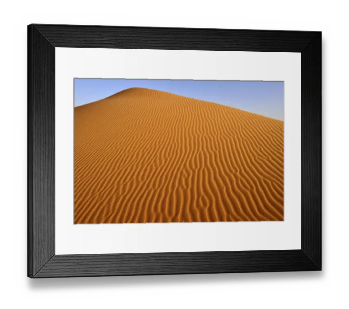 Framed Print : Sand ripples, texture on a sand dune, Tassili nAjjer, Sahara desert, Algeria Framed Print : Sand ripples, texture on a sand dune, Tassili nAjjer, Sahara desert, Algeria