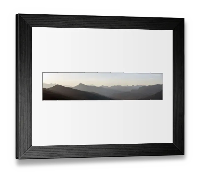 Framed Print : Alpine panorama, Brixental Valley, Kitzbuheler Horn Mountain at sunrise, Alps, Brixen, Tyrol, Austria