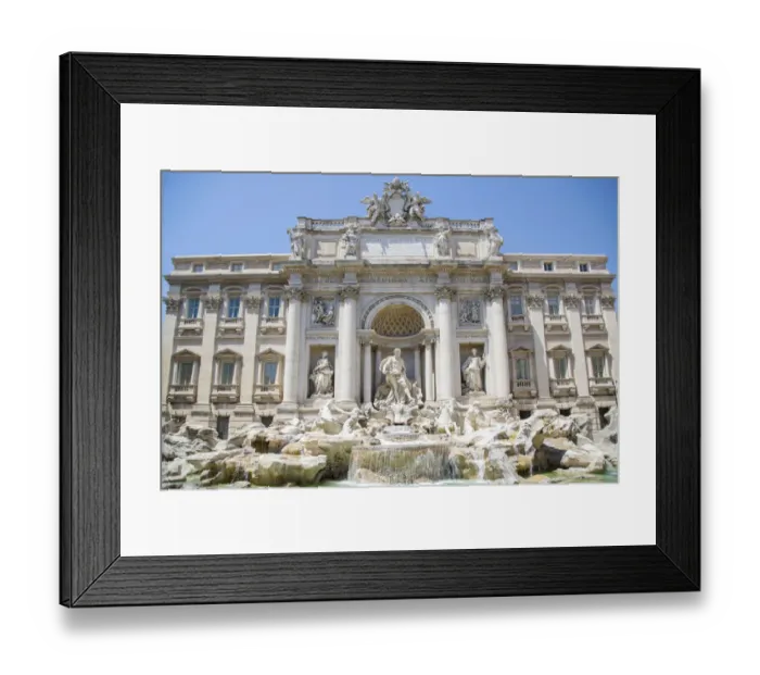 Framed Print : Trevi Fountain, Fontana di Trevi, front view, Rome, Lazio, Italy Framed Print : Trevi Fountain, Fontana di Trevi, front view, Rome, Lazio, Italy