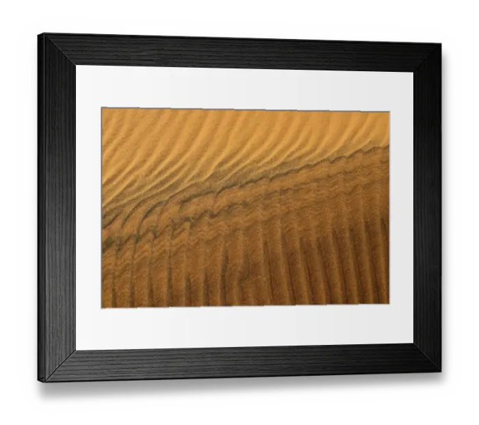 Framed Print : Sand ripples, texture on a sand dune, Tassili nAjjer, Sahara desert, Algeria Framed Print : Sand ripples, texture on a sand dune, Tassili nAjjer, Sahara desert, Algeria
