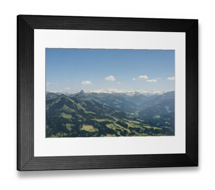 Framed Print : Alps in summer, Brixen im Thale, Tyrol, Austria Framed Print : Alps in summer, Brixen im Thale, Tyrol, Austria