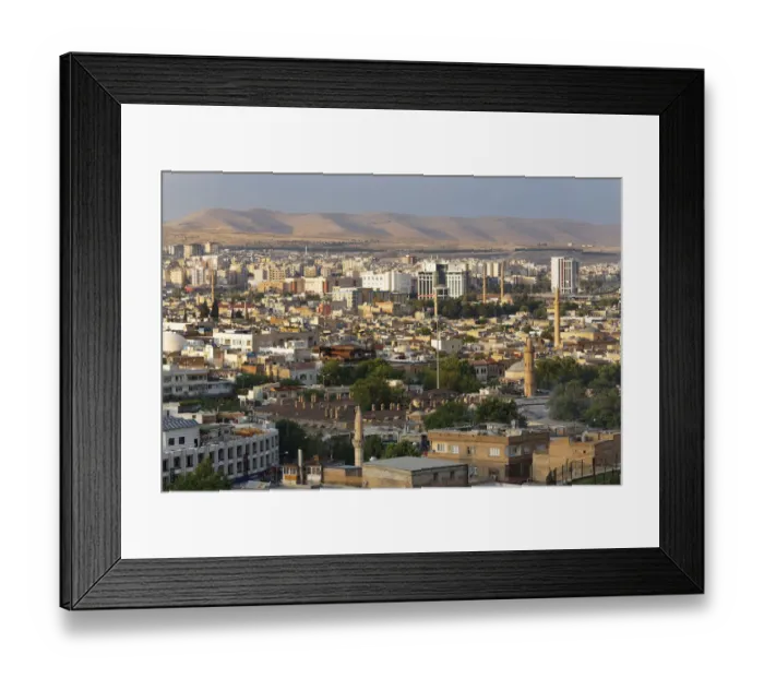 Framed Print : View across the historic centre of Sanliurfa, Urfa, Sanliurfa, Southeastern Anatolia, Anatolia, Turkey Framed Print : View across the historic centre of Sanliurfa, Urfa, Sanliurfa, Southeastern Anatolia, Anatolia, Turkey